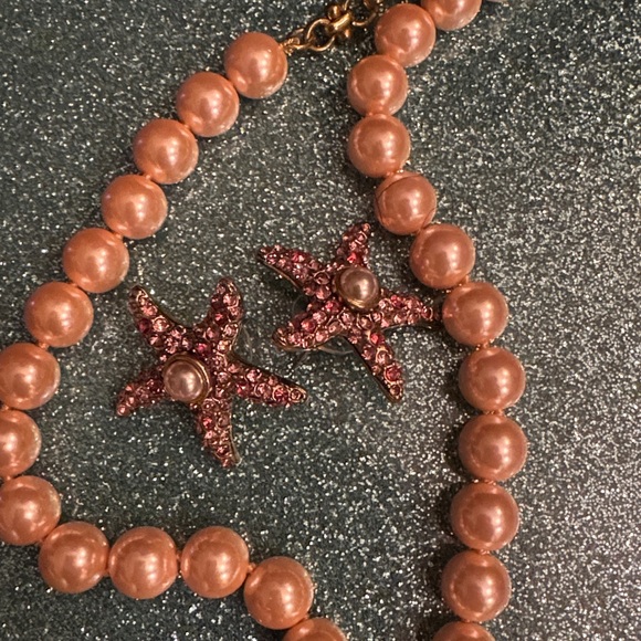 Heidi Daus Pink Starfish Necklace Set - Picture 3 of 4